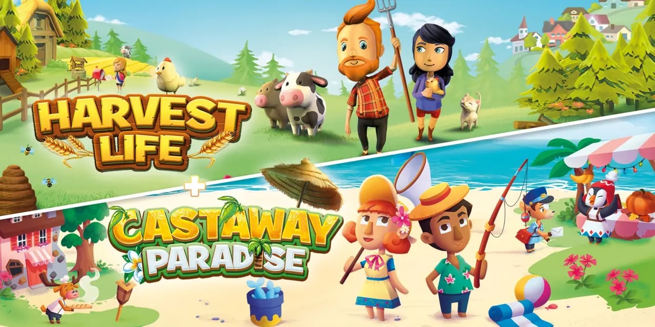 Harvest Life + Castaway Paradise (Nintendo Switch)