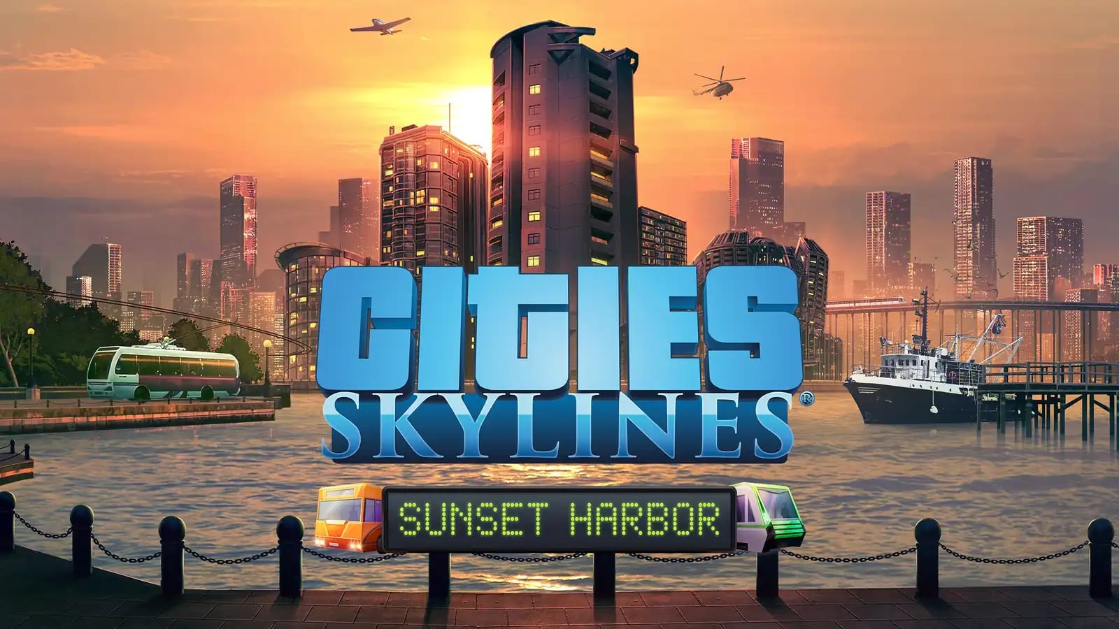 Cities: Skylines - Sunset Harbor