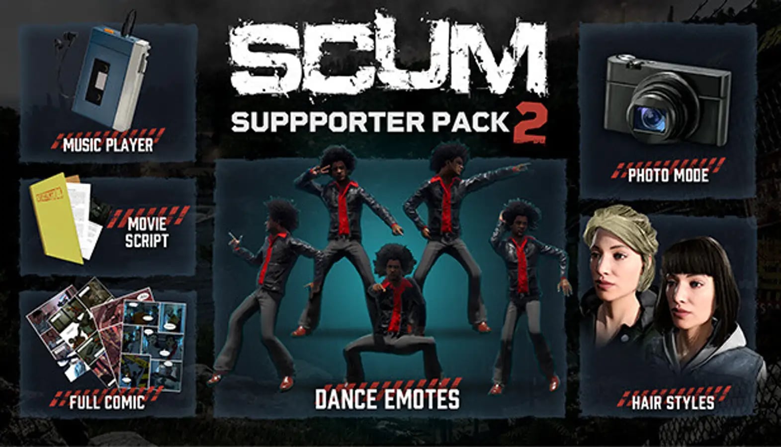 SCUM Supporter Pack 2