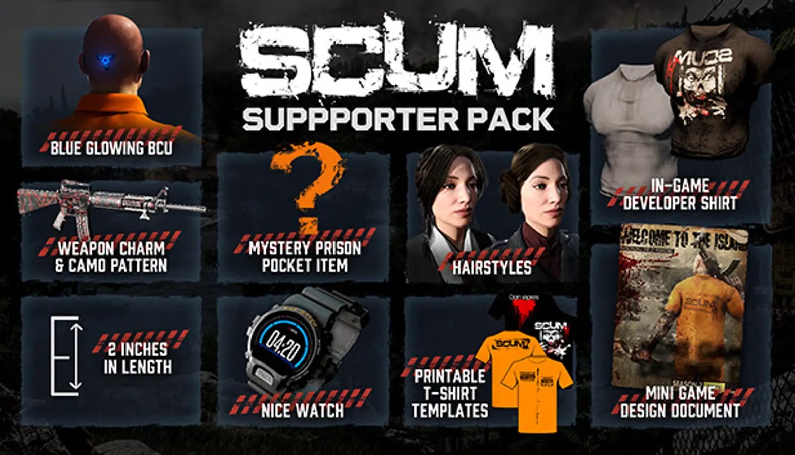 SCUM Supporter Pack