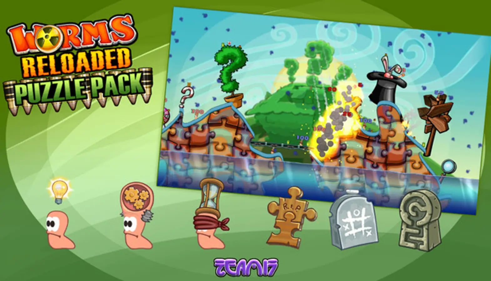 Worms Reloaded - Puzzle Pack